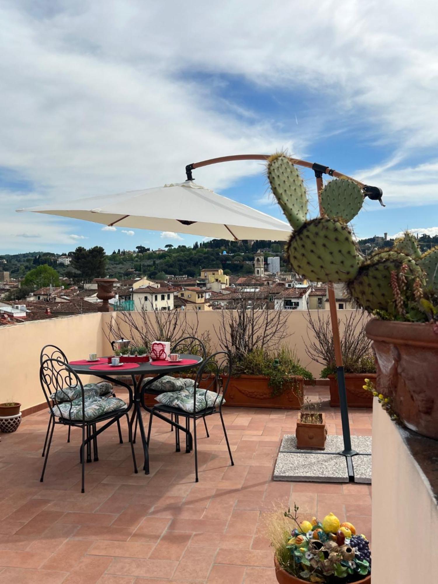 Bianca'S Home-Breathtaking Terrace 360° View Of Florenz Exterior foto