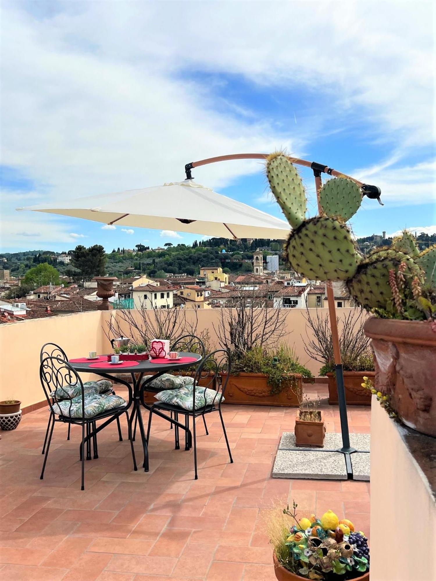 Bianca'S Home-Breathtaking Terrace 360° View Of Florenz Exterior foto