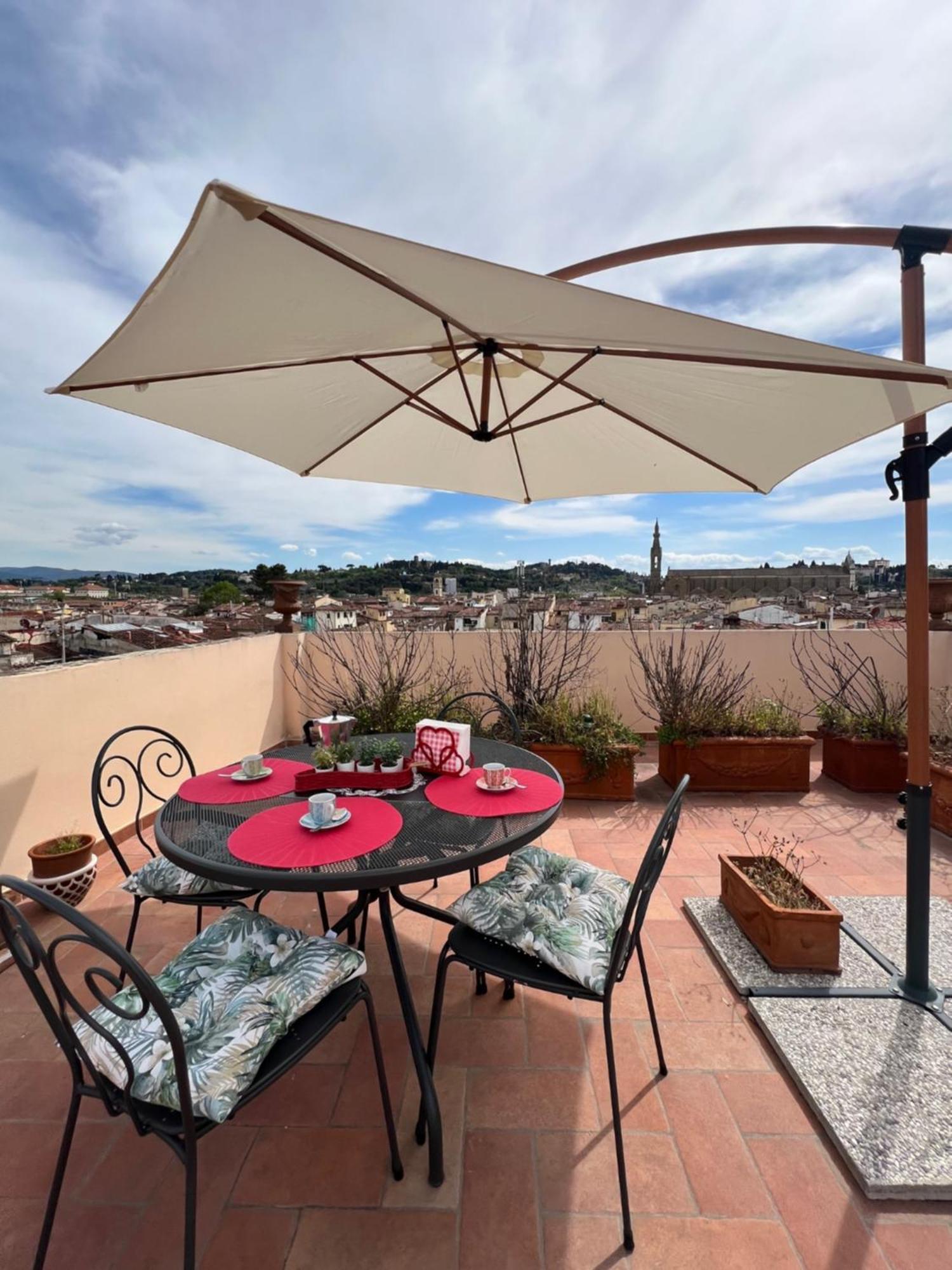 Bianca'S Home-Breathtaking Terrace 360° View Of Florenz Exterior foto