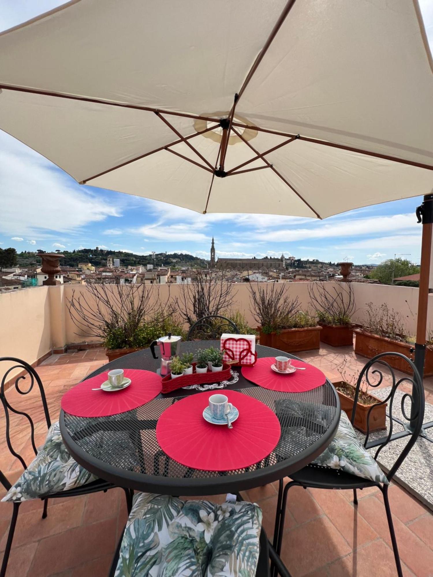 Bianca'S Home-Breathtaking Terrace 360° View Of Florenz Exterior foto